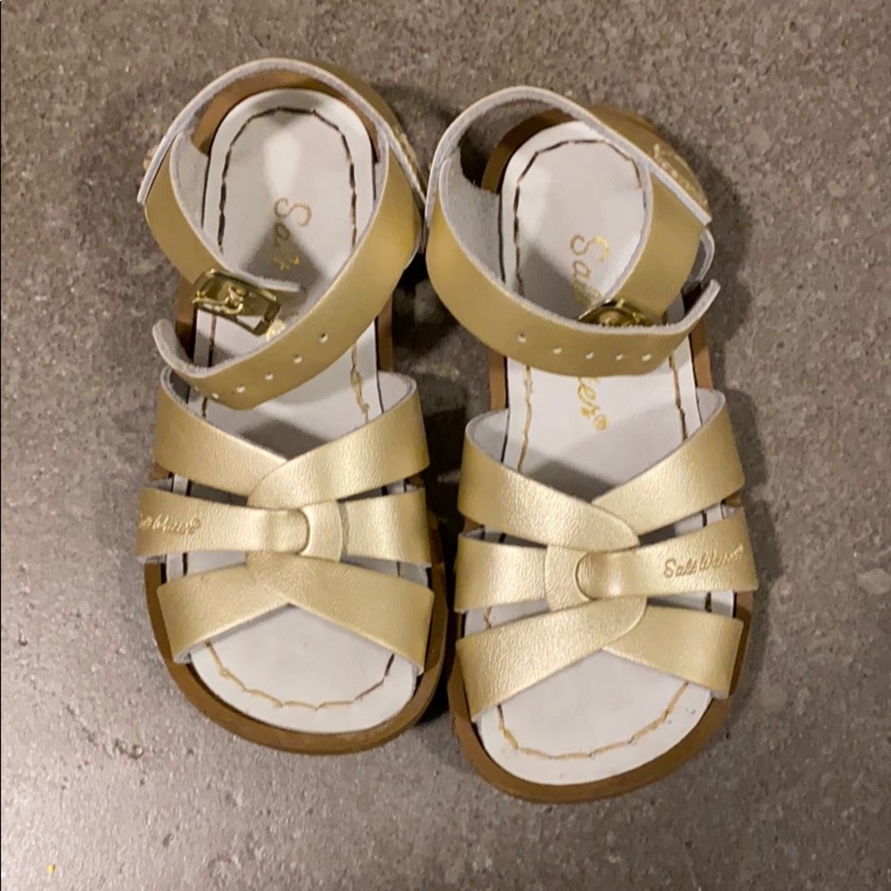 Gold Saltwater Sandels